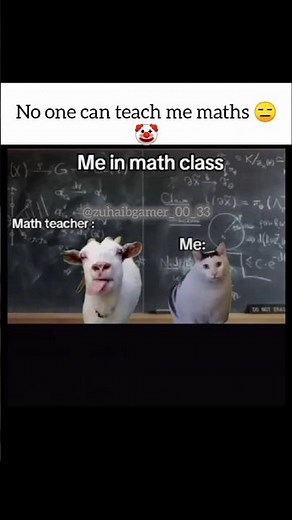 99% Students in Math Class 😂 #shorts #memes 🐐🐱 #funny #trending #relatable #memes