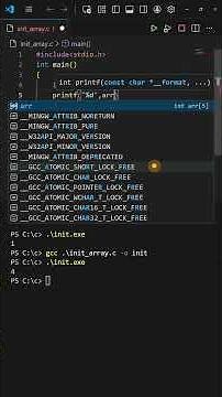 initialize an array with zero in c programming #cprogramming #coding #programming