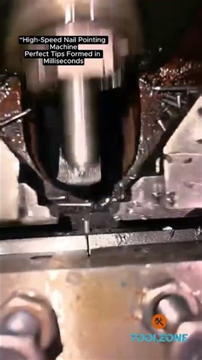 Automatic Nail Pointing Machine | High-Speed Industrial Precision