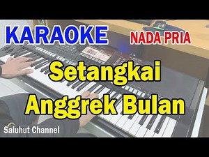ANGGREK BULAN ll KARAOKE NOSTALGIA ll BROERY PASULIMA FEAT EMILIA CONTESSA ll NADA PRIA DUET ES=DO