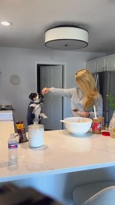 Martha Knake | home decorator on Instagram: "Calories don’t count if you share, right?l @laurxjohnson always requests we make puppy chow when she’s home 😋 also… Wrigley 😆 Who else has the pampered chef 2 sided measuring cup? I simply can’t believe we are already through August 😳"