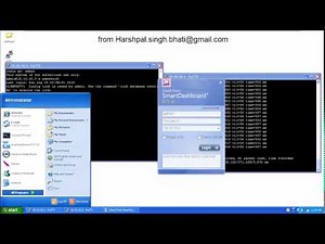Complete tutorial checkpoint installation of firewall / Smart Centre server / policy