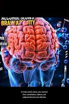 What Alcohol Does to Your Brain | How Alcohol Affects Brain Function | Human Anatomy Education