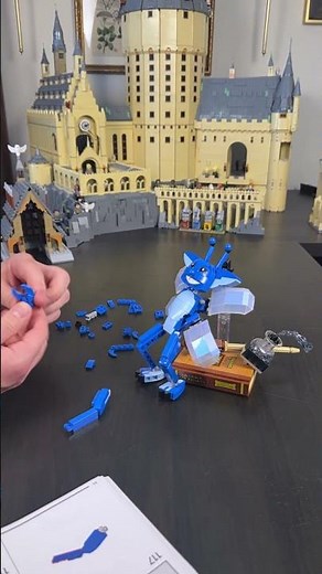 LEGO Harry Potter Cornish Pixie Speed Build! #lego #harrypotter #76461