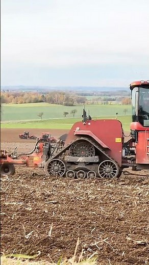 Unstoppable Power of Case IH Quadtrac in the Field #Shorts