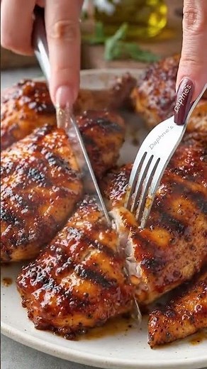 The Ultimate Juicy Grilled Chicken Breast! 🍗🔥✨ #shorts #cooking
