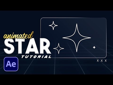 Sparkling Stars Animation in After Effects Tutorial