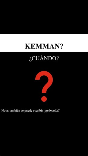 Aprende Nahuatl A Diario - Kemman #aprendenahuatl