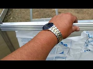 04 - Installing polycarbonate panel and glazing bar - ClimaPod Assambling Tips