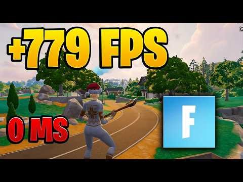 CÓMO OPTIMIZAR FORTNITE EN PC 2025 ✅ | Guía Completa FPS Boost, Input Lag Fix y Más Rendimiento