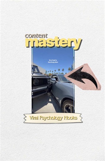3 viral psychology based hooks you need to use in your content. These hooks will immediately have your audience stop their scroll.