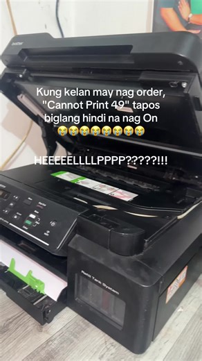 Troubleshooting 'Cannot Print 49' on Brother DCP T720DW