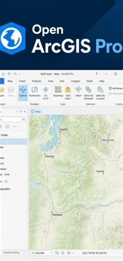 Open ArcGIS Pro Software | ArcGIS Pro को पहली बार कैसे खोलें | Beginner Tutorial#sorts #sortvideo