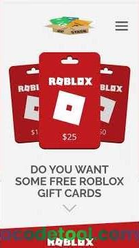 Free Roblox Gift Card Codes 2026 | How to Get Free Roblox Gift Card Codes 2026,