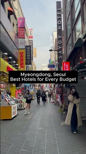 Where to Stay in Myeongdong Seoul: Best Hotels for Every Budget #korea #seoul #Myeongdong #hotel