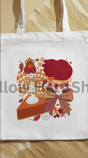 Thanksgiving Clipart Idea 🍁 Fall Pumpkin Pie & Bows Design
