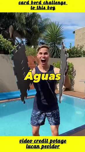 Backyard Pool Balance Challenge: Fun Water Activities