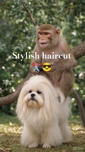 Bhai ne hairstyle nahi… future hi kaat diya 😭✂️