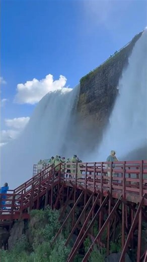 Goat Island at Niagara Fall New York