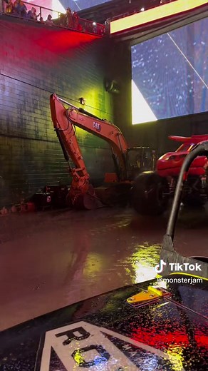 Playing in the Rain with Monster Trucks