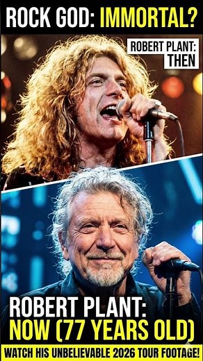 77 Years old and STILL Rocking ! Robert Plant 🦅 #robertplant #ledzeppelin #shorts