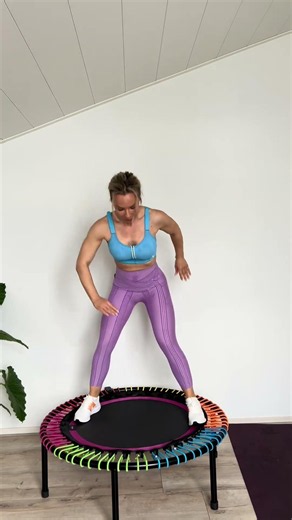This is the workout U R looking 4💥 ￼Full body trampoline hiit+bodyweight🔥