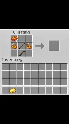 Minecraft me craft a powerful flame pickaxe #minecraft #mcpe #shorts #youtubeshorts