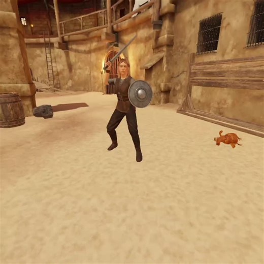 Epic Chicken Battle in Blade and Sorcery VR