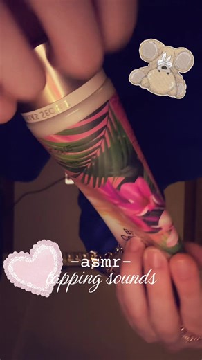 😴😴 #asmrsounds #tappingasmr