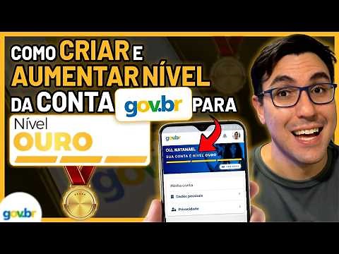 COMO CRIAR uma CONTA GOV.BR + AUMENTAR NÍVEL OURO ou PRATA (Passo a Passo Atualizado 2025)