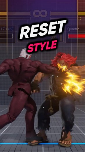 Street Fighter V - Urien Reset Style #shorts
