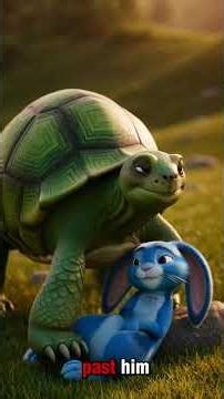 The Fast Rabbit Learned This Lesson Too Late 🐇🐢