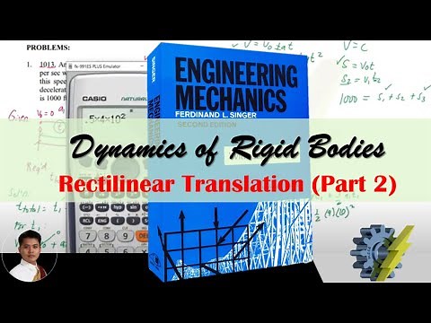 Rectilinear Translation Part 2| Free Falling Bodies