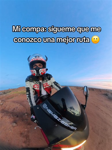 Mi compa el google maps 🙂 #biker #ruta #offroad #bro #humor