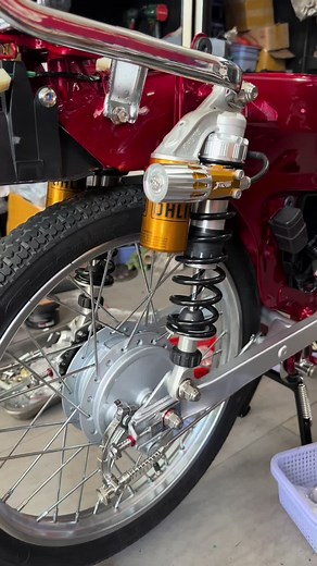 Dream Lên HPA Cho Phuộc Ohlins: Xe Độ Đỉnh Cao