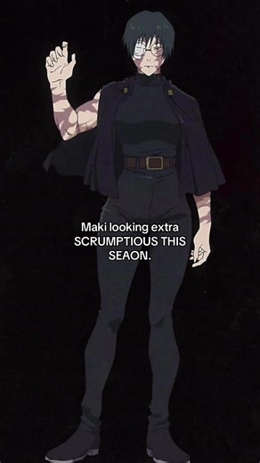 she LOOKING GOOD #JJK #memes #fyp #fypage #trend | maki zenin