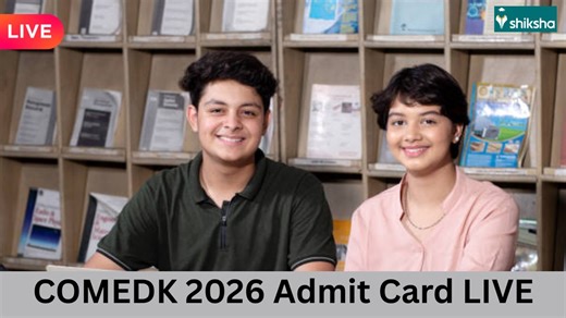 COMEDK 2026 Admit Card (OUT) LIVE: Download Link at comedk.org; Steps to Get Hall Ticket