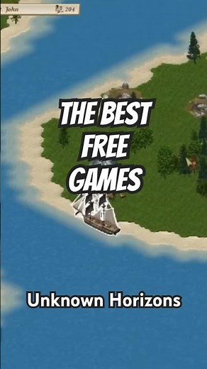 The Best FREE Games - Unknown Horizons #games #opensourcegaming #freegames