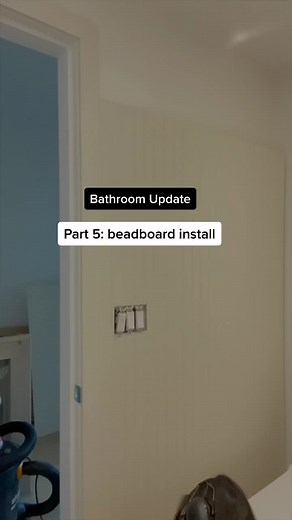 Bathroom Update: Beadboard Installation Guide