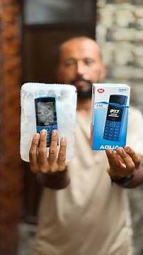 ₹1,799 Phone Survive WATER? 💦 Itel AQUA IP67 Test 😱