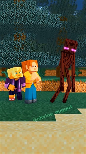 🌱the Enderman and the Shelter Tree ¦ EP4💗Minecraft Animation | Eystreem Gaming