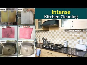 Kitchen Cleaning Hacks | How To Deep Clean Your Kitchen | Kitchen Cleaning Tips & Tricks