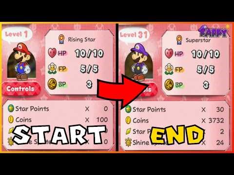 Can You Beat Paper Mario TTYD With Your STARTING STATS? (Level 1)
