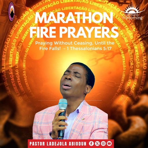 11K views · 485 reactions |  MARATHON FIRE PRAYERS  A time of...