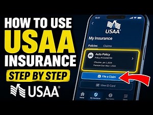 How to use USAA Insurance - Step By Step