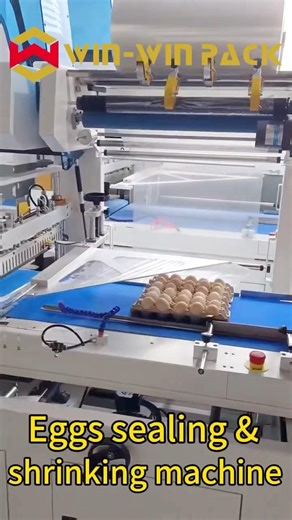 Automatic Egg Sealing & Shrink Wrapping Machine | Fast, Hygienic Packaging for Egg #packagingmachine