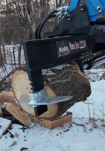 Firewood Friday: Efficient Boiler Wood Splitting on Versa Split