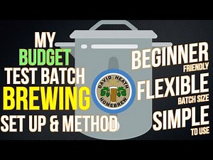 My Budget Test Batch Beer Brewing Set Up