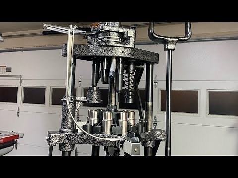 Ponsness Warren Size-O-Matic 900 reloader demo