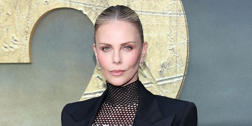 Charlize Theron Frees the Nipple in an Ethereal Boho Dress